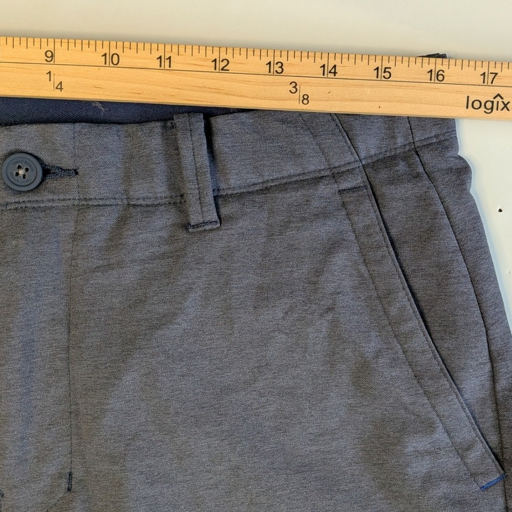 Tommy Bahama Boracay Coast Shorts Mens 33 Gray Golf Bermuda Performance - Picture 3 of 7